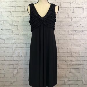 SOHO Apparel LTD. xl black mid calf dress